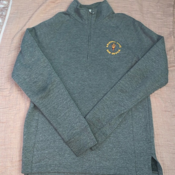 ASU crewneck zip up - Picture 2 of 5